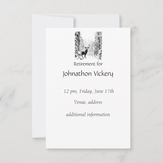 スタグリタイア男らしルスタグディアアート 招待状 (裏面)