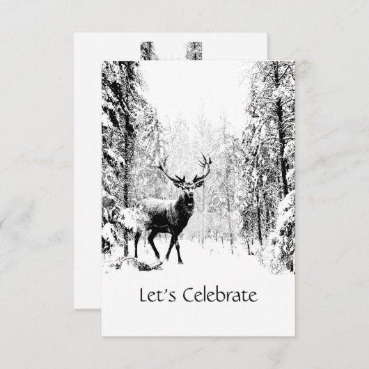 スタグリタイア男らしルスタグディアアート 招待状 (正面/裏面)