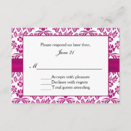 スタゲイザーリリー ダマスク ウェディング 招待状