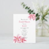 スタゲイザー・リリーの水彩画 招待状 (スタンド正面)