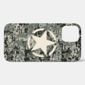 スタシルシルエット スタイル カキ デジタル カモフラージュ Case-Mate iPhoneケース (裏面 (横))