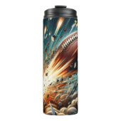 スタジアムでのサッカーのインパクト爆発 タンブラー (正面)