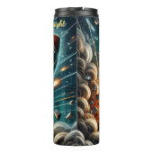 スタジアムでのサッカーのインパクト爆発 タンブラー (裏面)