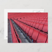 スタジアムの空席 ポストカード (正面/裏面)