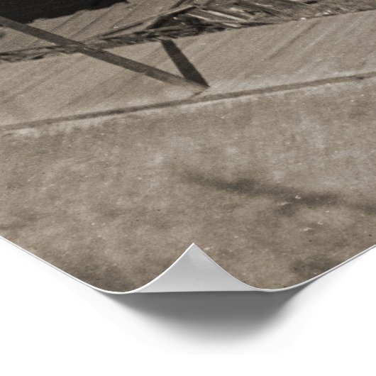 スタジアムウェイ1899からのタコマウォーターフロント ポスター (角)