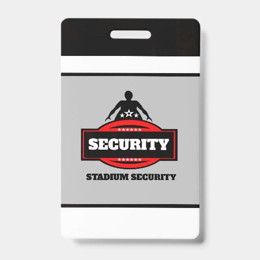 スタジアムセキュリティバッジ  バッジ (正面)