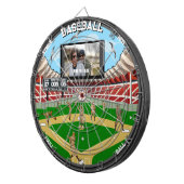 スタジアムハパーソナライズされたウス ダーツボード (正面右)