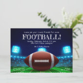 スタジアムライツフすごいァンフットボールパーティの招待状 (スタンド正面)