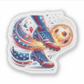 スタジアムUSAワールドカップ2026 シール (正面)