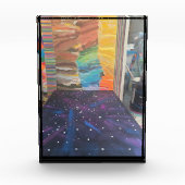 スタジオでキャンバスと共に フォトブロック (正面)