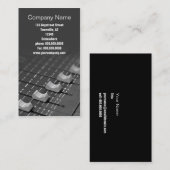 スタジオのフェーダー 名刺 (正面/裏面)