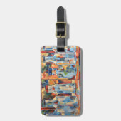 スタジオのボトル ラゲッジタグ (正面縦)