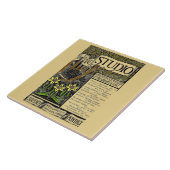 スタジオのヴィンテージの雑誌カバー タイル (側面)