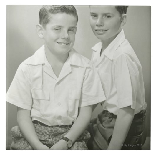 スタジオの兄弟 タイル (正面)