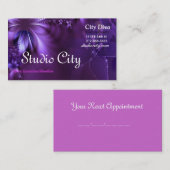 スタジオの名刺 予約カード (正面/裏面)