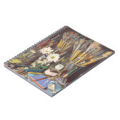 スタジオの静物画2012年 ノートブック (左側)