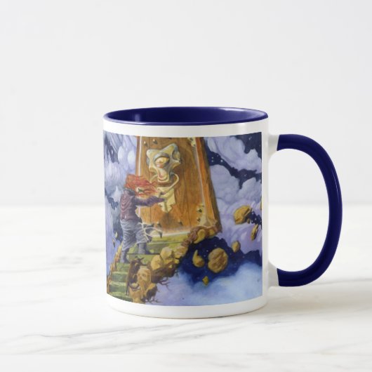 スタジオのBowesの芸術: Possibilitesのマグのドア マグカップ (右)