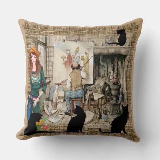 スタジオオブアントンピエック クッション (正面)