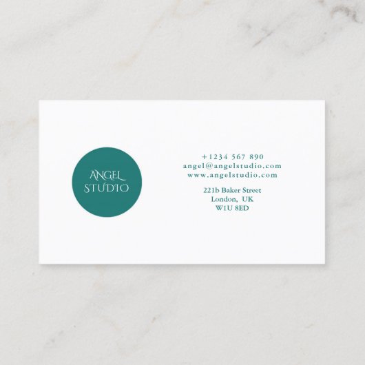 スタジオカード 名刺 (裏面)