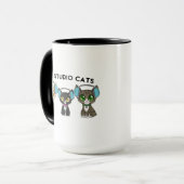 スタジオキャッツツートーンマグカップ マグカップ (正面左)