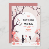 スタジオジブリスタイルペルソライズドウェディング招待状 招待状 (正面/裏面)