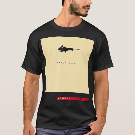 スタジオデビッドリンチハッピードッグ Tシャツ (正面)