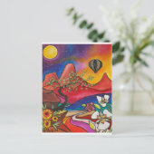 スタジオバークによるジオンポストカード上空へのフライト© ポストカード (スタンド正面)