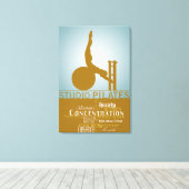 スタジオピラティス – キャンバスプリント (インサイチュ (ウッドフロア))