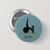 スタジオピラティス – ボタン 缶バッジ (正面&裏面)