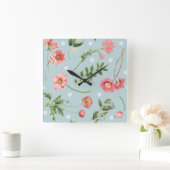 スタジオボタニカル スクエア壁時計 (ホーム)