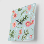 スタジオボタニカル スクエア壁時計 (傾斜)