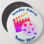 スタジオボタン 缶バッジ (正面&裏面)