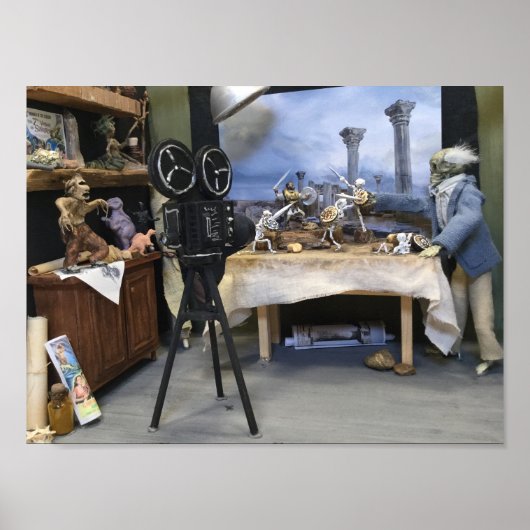 スタジオポスターにレイ・ハリハウゼン ポスター (正面)