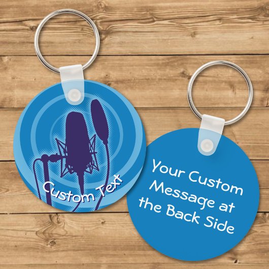 スタジオマイクキーチェーン キーホルダー