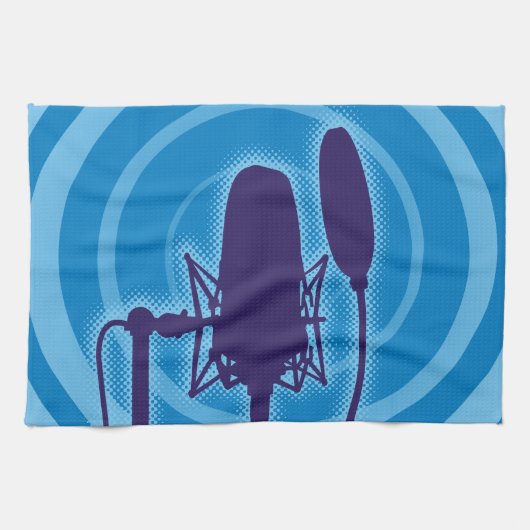 スタジオマイク キッチンタオル (横)