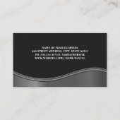 スタジオマイク | サウンドエンジニア歌手 名刺 (裏面)