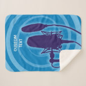 スタジオマイク シェルパブランケット (正面(横))