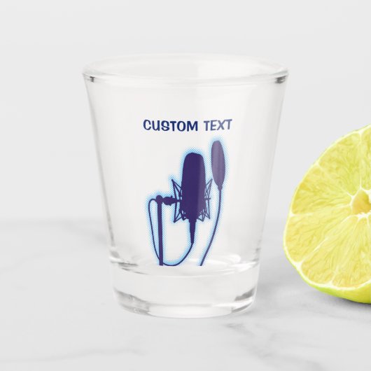 スタジオマイク ショットグラス (正面)