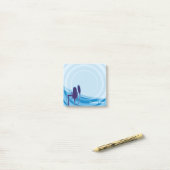 スタジオマイク ポストイット (デスク上)