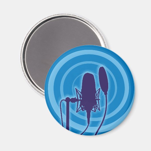 スタジオマイク マグネット (正面/裏面)