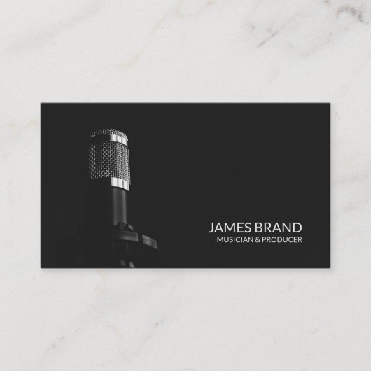 スタジオマイク 名刺 (正面)