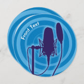 スタジオマイク 招待状 (正面/裏面)