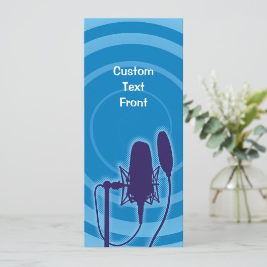 スタジオマイク 招待状 (スタンド正面)