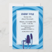 スタジオマイク 招待状 (裏面)