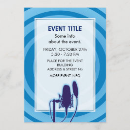 スタジオマイク 招待状