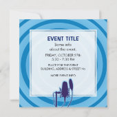 スタジオマイク 招待状 (裏面)