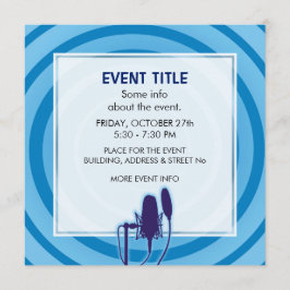 スタジオマイク 招待状