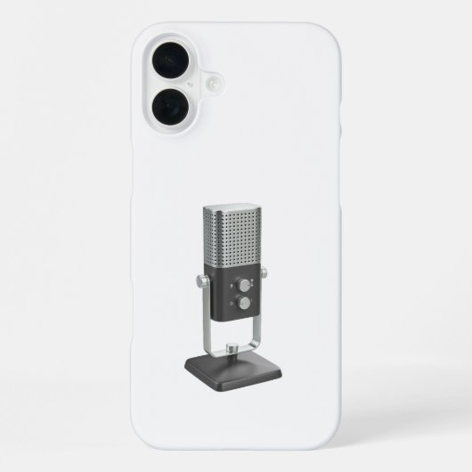 スタジオモダンマイク iPhoneケース (裏面)
