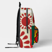 スタジオ16バッグ プリントバックパック (左)
