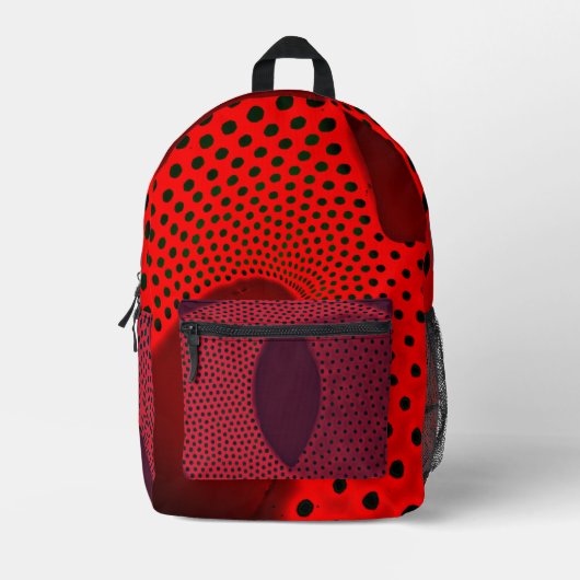 スタジオ16バッグ プリントバックパック (正面)